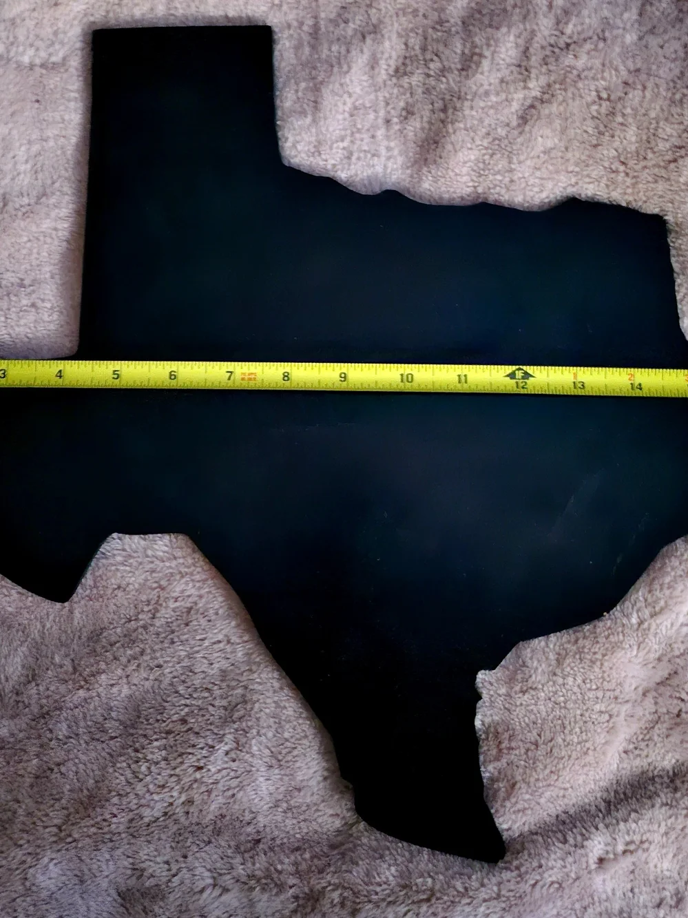 Black Texas State Wall Art Decal - Unbranded